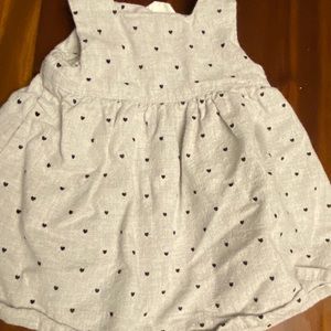 H&M dress 1-2 months nb